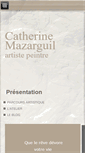 Mobile Screenshot of catherine-mazarguil.com